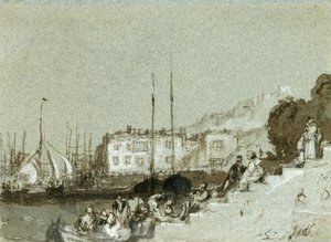 View of a Seaport East Cowes, Isle of Wight, 1828 by Joseph Mallord William Turner